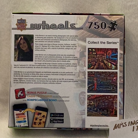 Automotive Puzzles VW Love Bus Classic Cars Garage Neon Signs 1000 & 750 Pieces - Picture 7 of 8